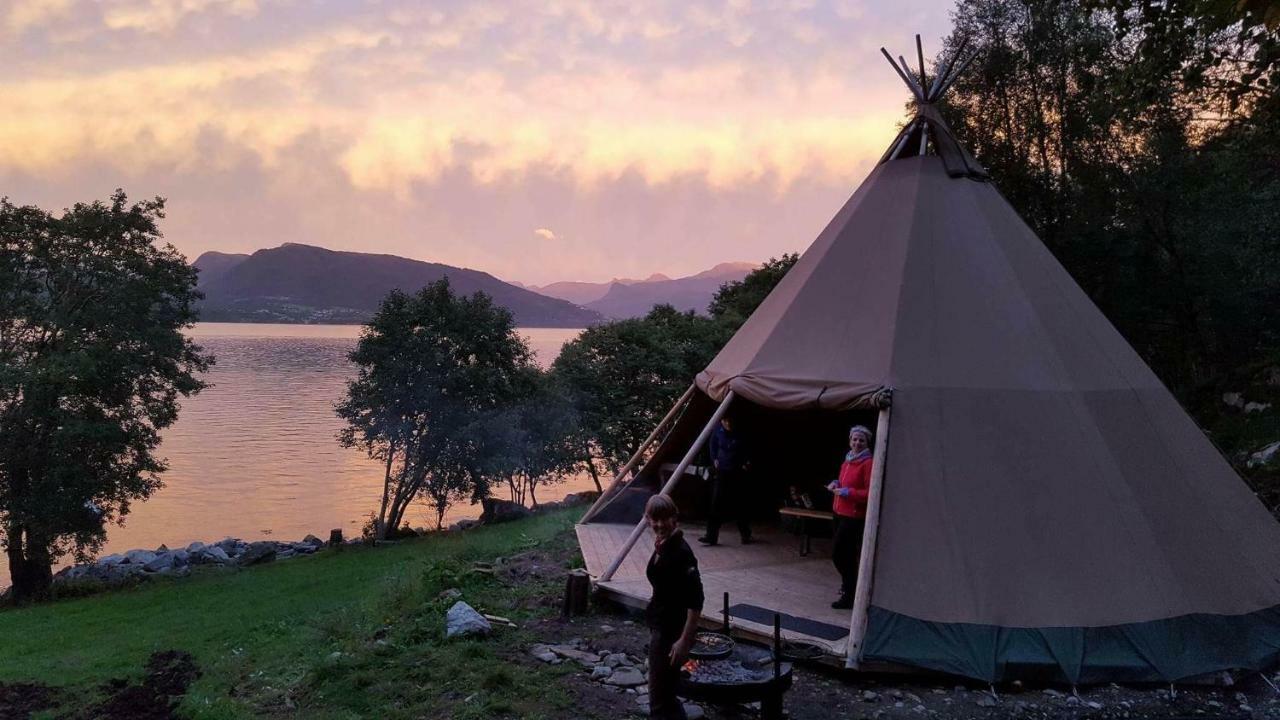 Villa Tiny House With Fjordview! Lauvstad Exterior foto